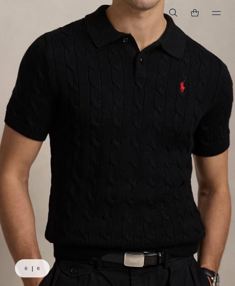 Polo Yaka Örme T shirt  & Ralph Lauren