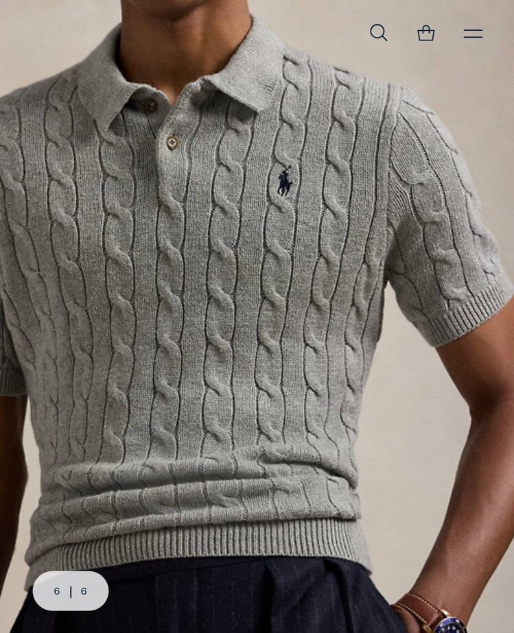 Polo Yaka Örme T shirt  & Ralph Lauren
