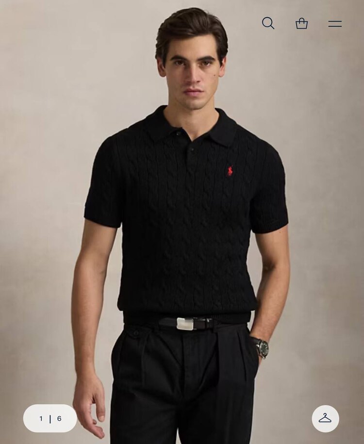 Polo Yaka Örme T shirt  & Ralph Lauren